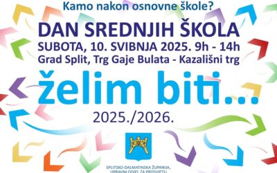 DAN SREDNJIH ŠKOLA SPLITSKO DALMATINSKE ŽUPANIJE