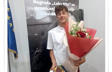 Dodjela Godišnje nagrade *Luka Ritz* za promicanje tolerancije i škole bez nasilja u šk. godini 2024./2025.