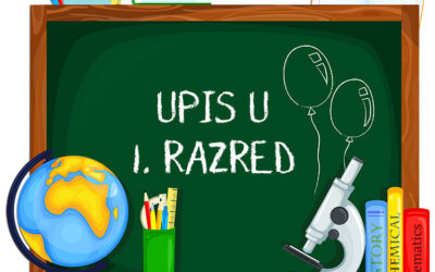 Obavijest roditeljima za upis u 1. razred osnovne škole