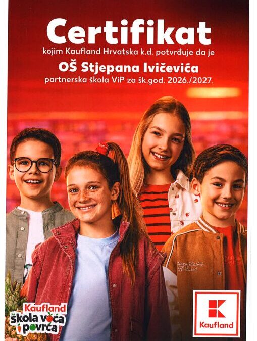 Kaufland škola VIP 2026./2027.