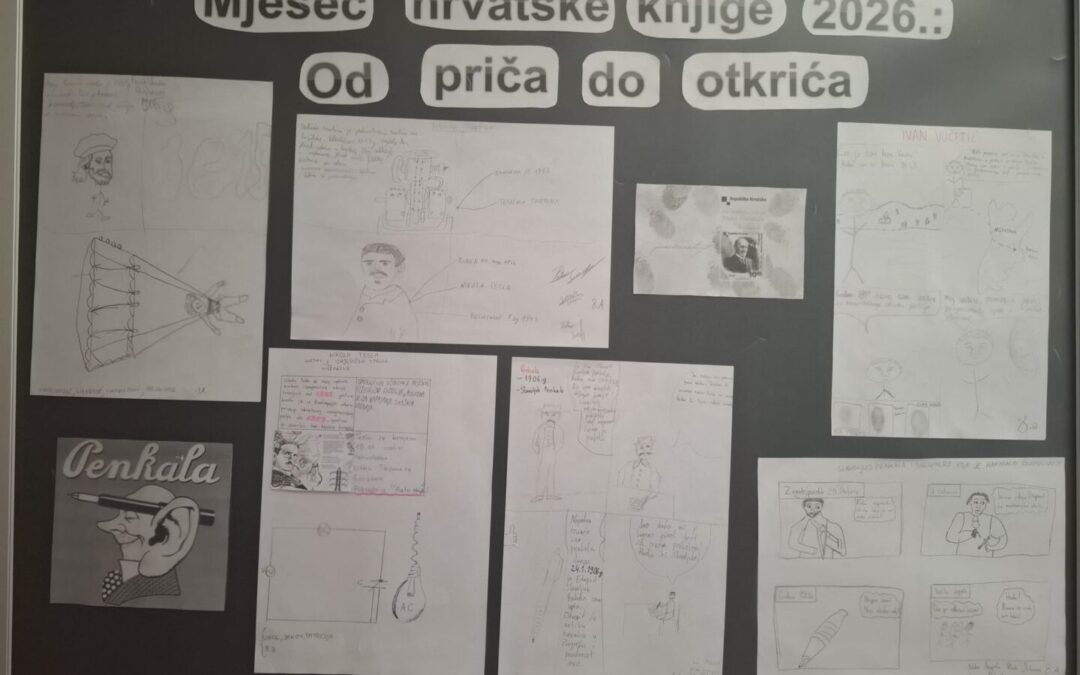 Mjesec hrvatske knjige 15.10. do 15.11.2026.: Od priča do otkrića